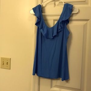 Lilly Pulitzer Alessa Top in Bennet Blue